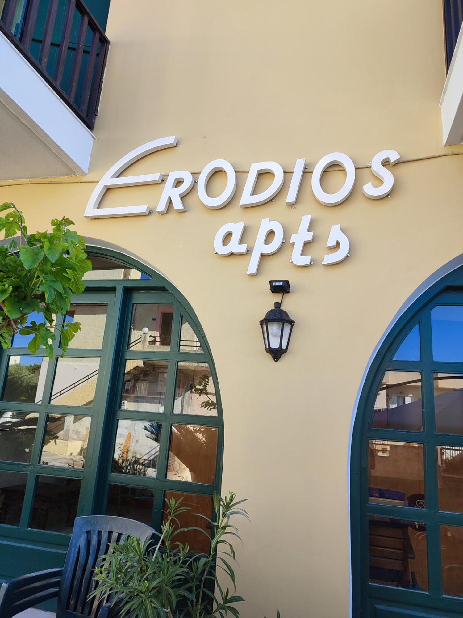 Erodios Apartments Kalyves Luaran gambar